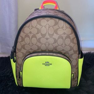 Coach Mini Neon Backpack